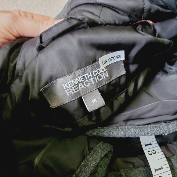 Kenneth Cole Wool Quilted Jacket M - Picture 5 of 5